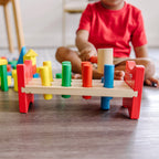 Stack Sort & Pound Wooden Toy Collection