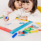 Magnetic Chalkboard & Dry-Erase Board (Uppercase)