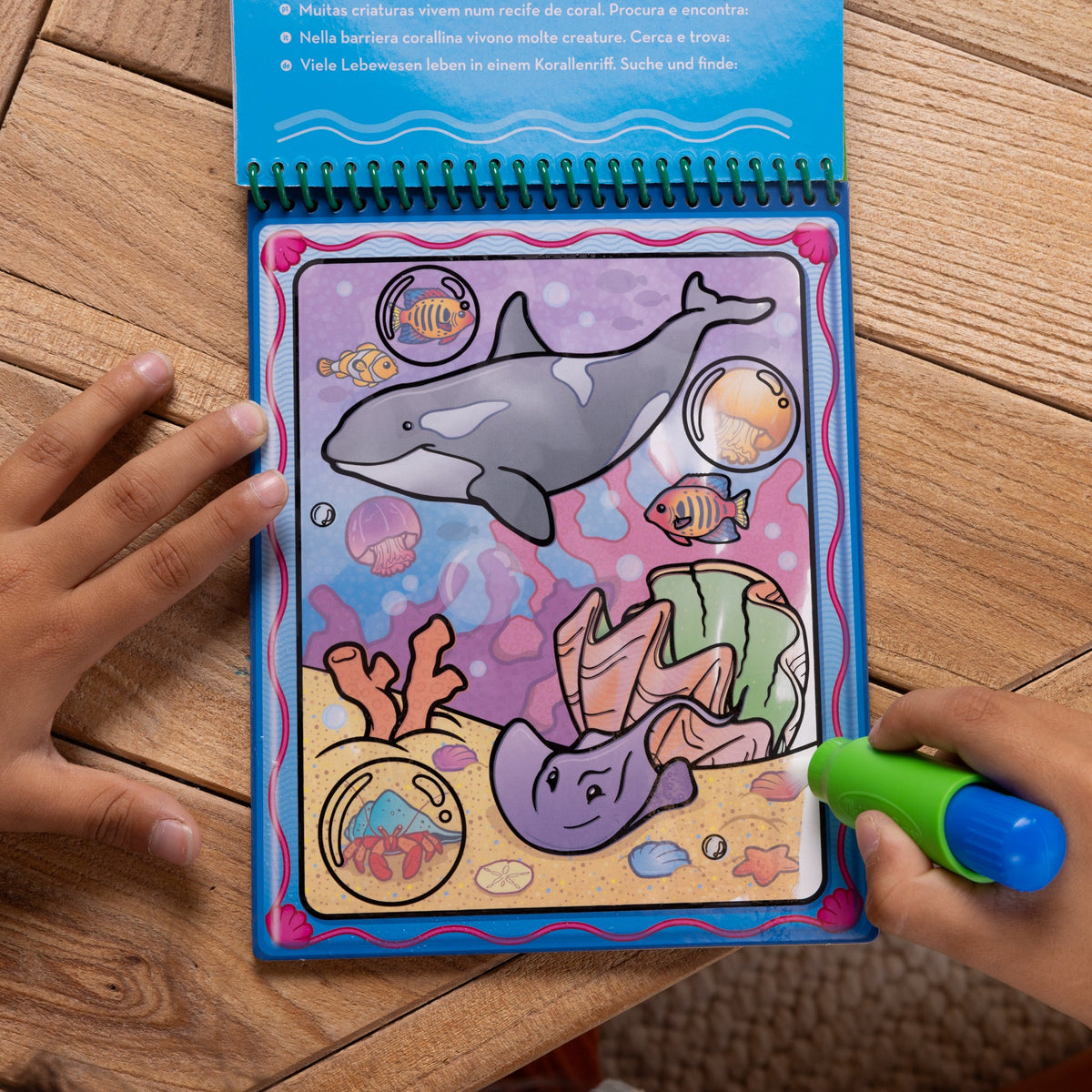 Water WOW! 6-Pack – Animals Vehicles Alphabet Numbers Safari Under the Sea