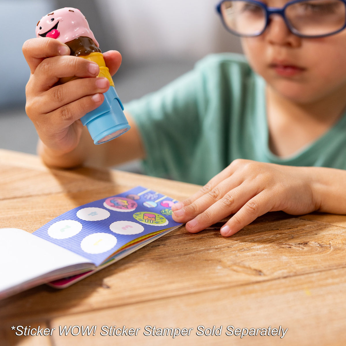 Sticker WOW!® Mini Activity Pad & Refill Stickers - Favorite Things (200+ Stickers Stamper Not Included)