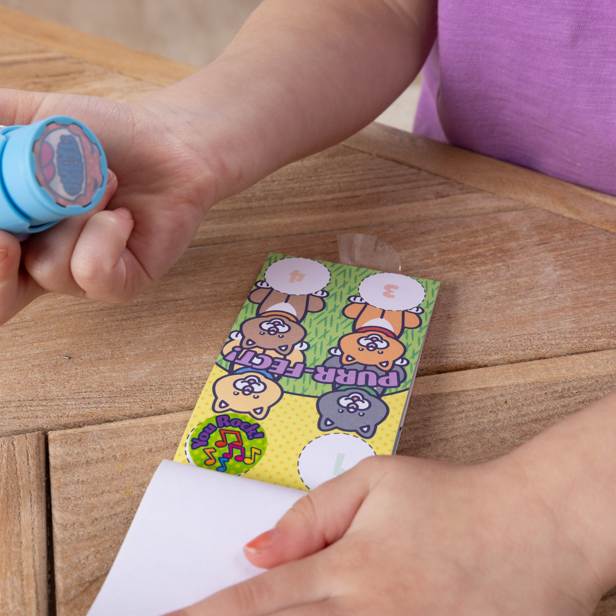 Sticker WOW!® Mini Activity Pad & Refill Stickers - Way to Go! (200+ Stickers Stamper Not Included)