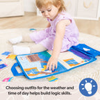Ms. Rachel™ What to Wear Felt Activity Board