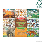 Reusable Sticker Pad - Jungle and Savanna
