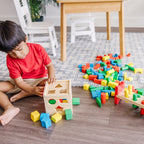 Stack Sort & Pound Wooden Toy Collection