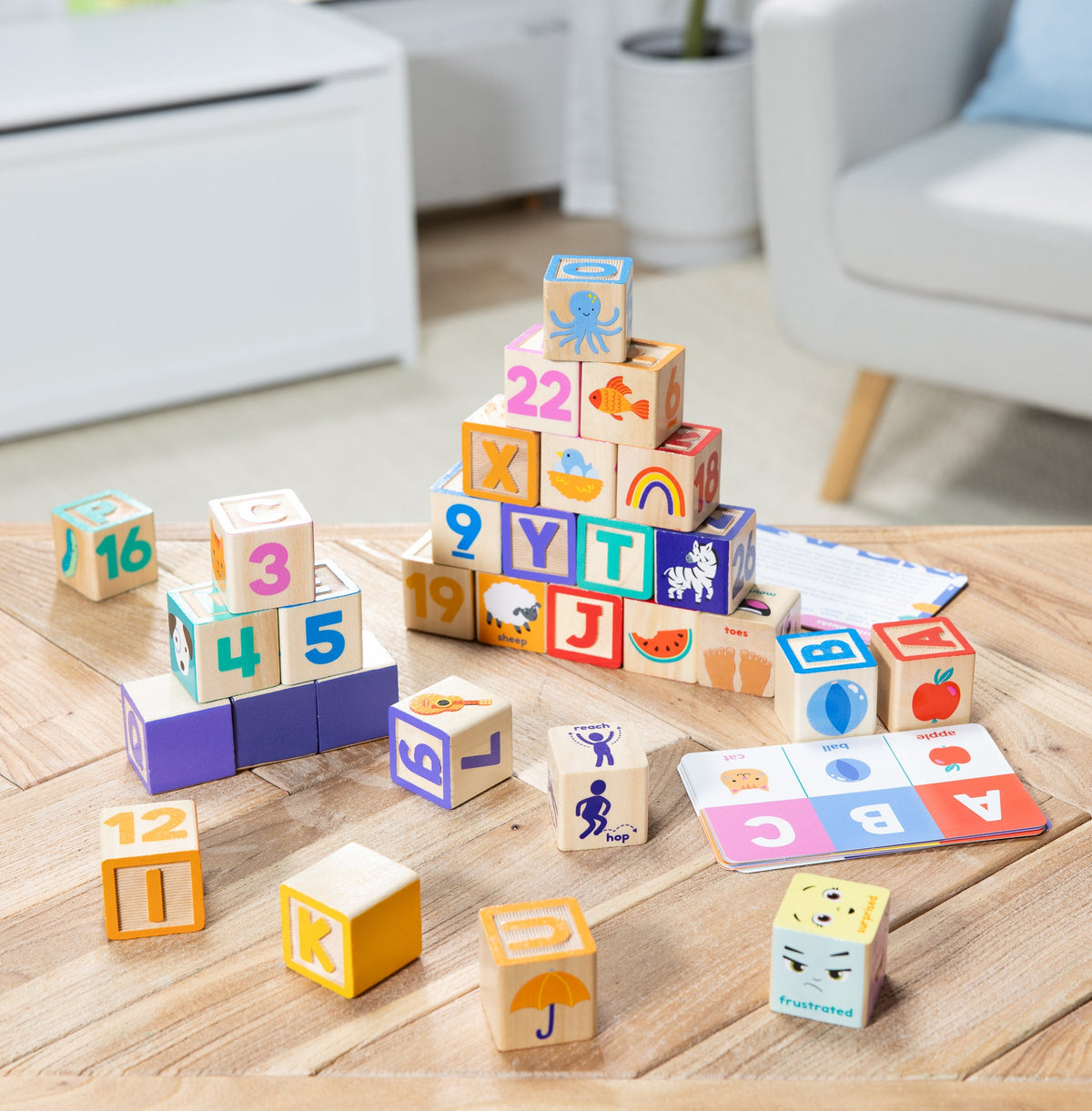 Ms. Rachel™Wooden Learning Blocks