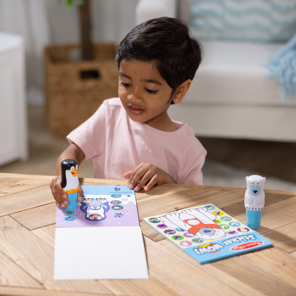 Sticker WOW!® Activity Pads & Sticker Stampers VALUE PACK - Winter