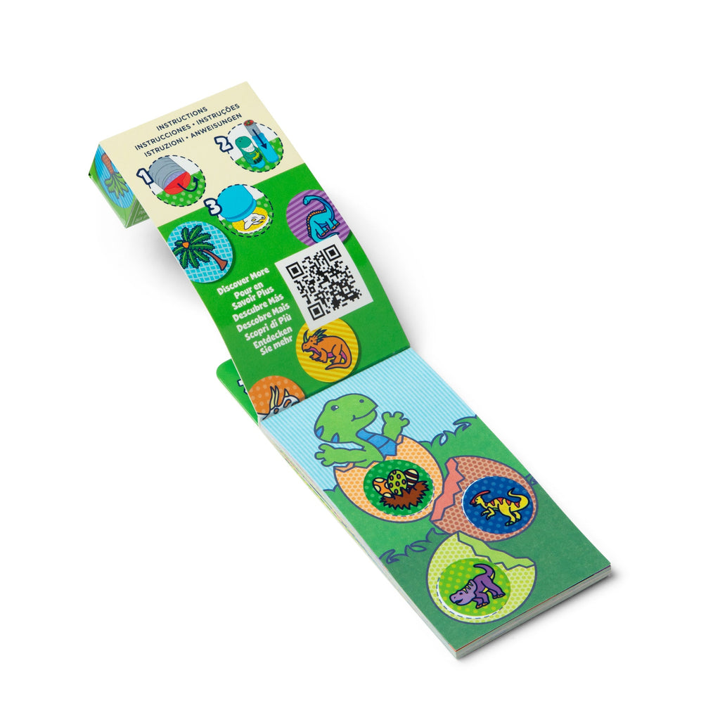 Sticker WOW!® Mini Activity Pad & Refill Stickers - Dinosaur (200+ Stickers Stamper Not Included)