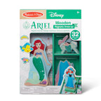 Disney Ariel Wooden Magnetic Dress-Up