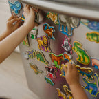 Wooden Magnets Bundle - Animals and Dinosaurs