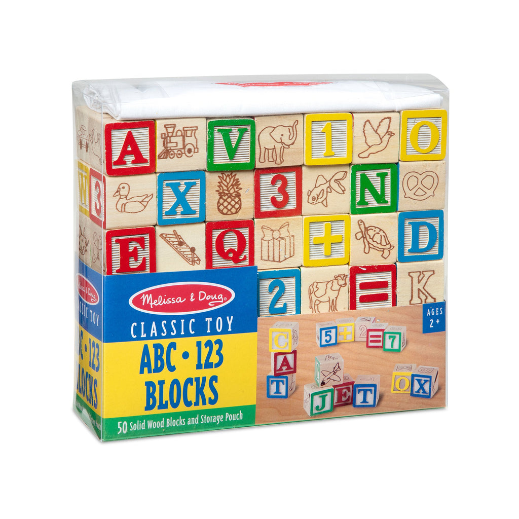 Wooden ABC\/123 Blocks