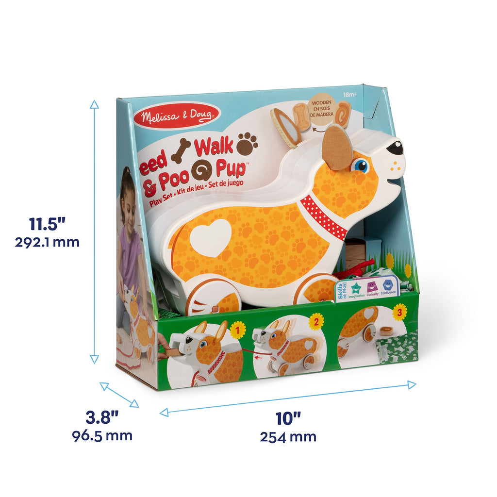 Feed Walk & Poo Pup Play Set