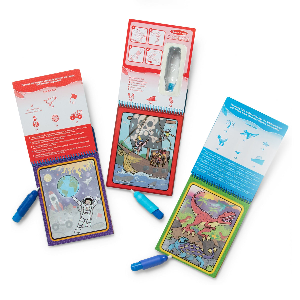 Water WOW! 3-Pack – Dinosaur Adventure Space