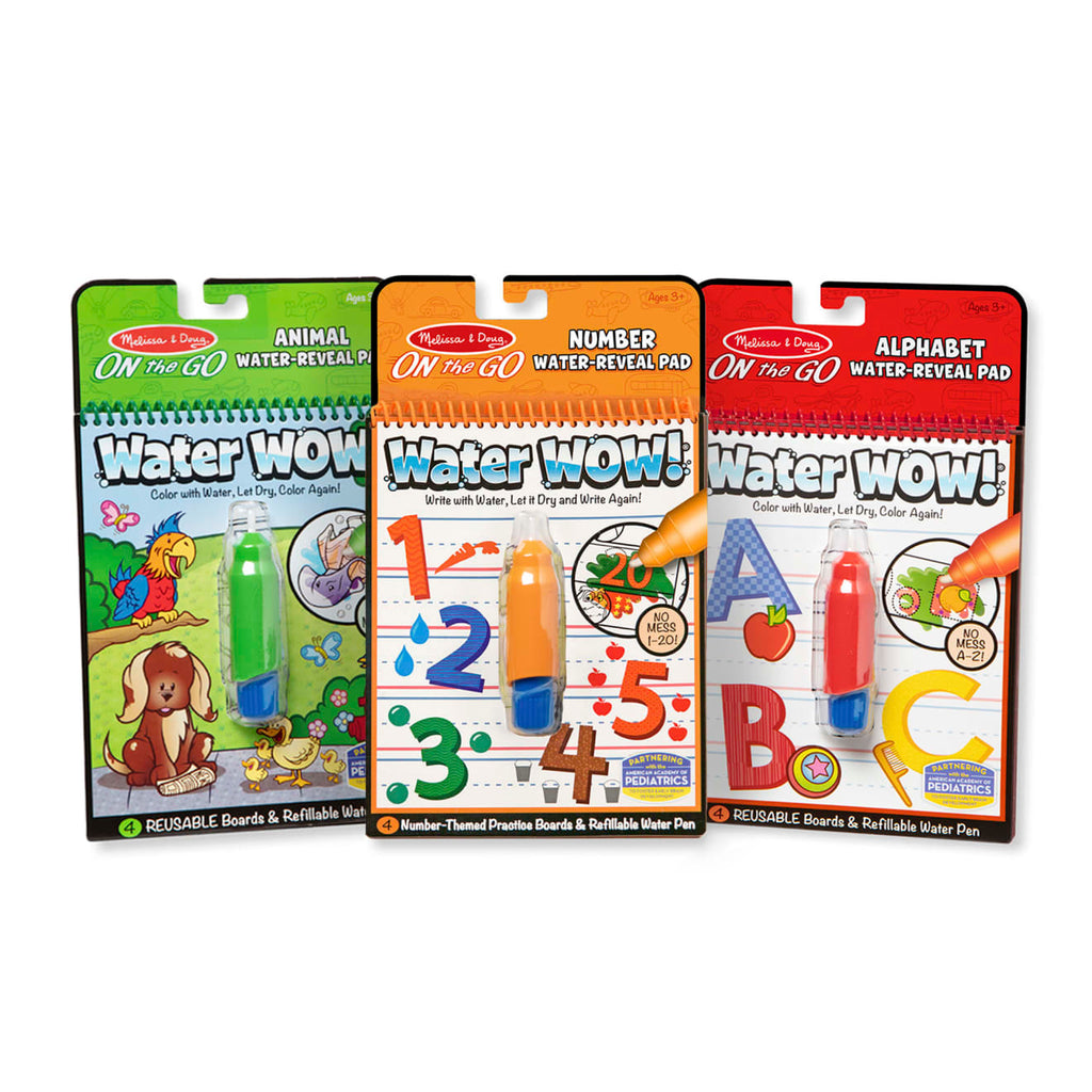 Water Wow Bundle - Animals Alphabet & Numbers