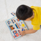Wooden Sound Puzzle 2-Pack – Farm Animals Vehicles