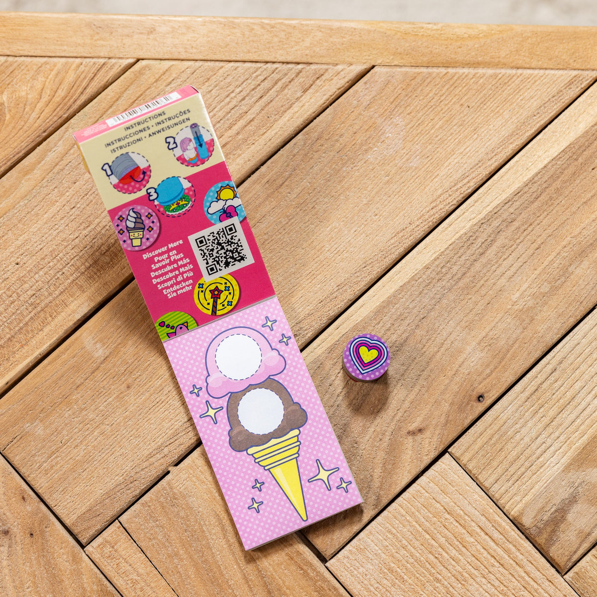 Sticker WOW!® Mini Activity Pad & Refill Stickers - Favorite Things (200+ Stickers Stamper Not Included)