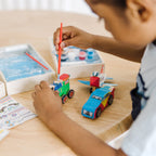 Createed by Me!™ Vehicle Craft Kit 3-Pack: Plane Train Race Car