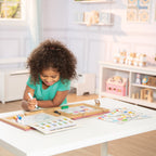 Natural Play: Play Draw Create Reusable Drawing & Magnet Kit – Princesses