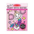 My First Paint With Water Kids' Art Pad With Paintbrush - Cheerleaders Flowers Fairies and More