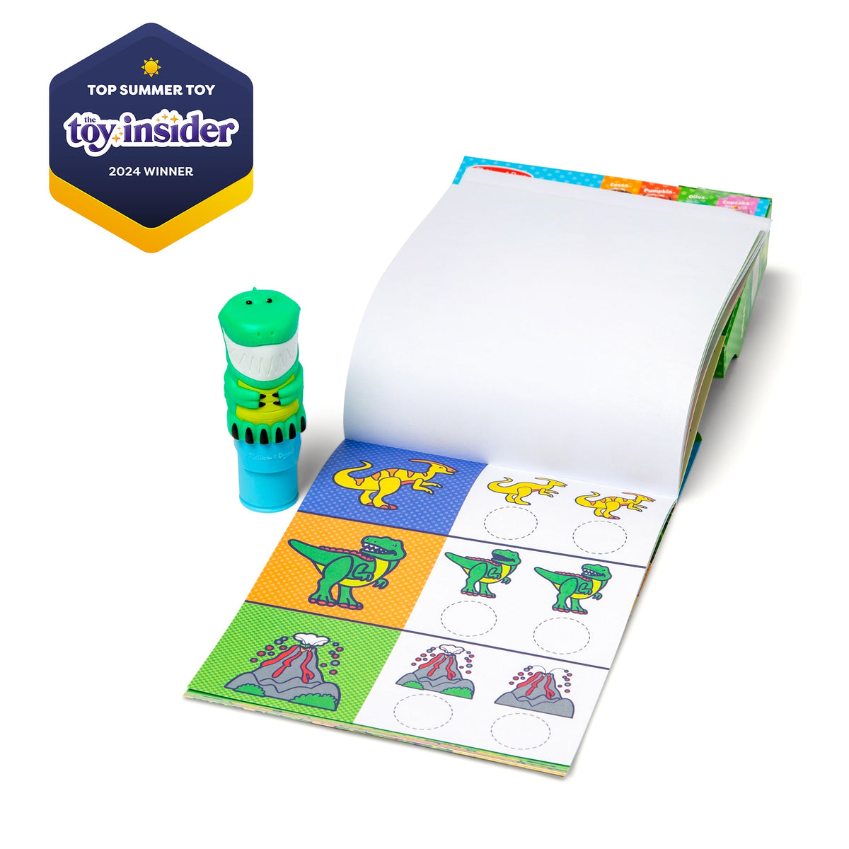 Sticker WOW!® Activity Pad & Sticker Stamper 12-PACK- Dinosaur