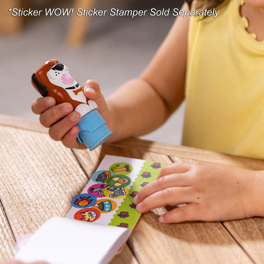 Sticker WOW!® Mini Activity Pad & Refill Stickers - Pets (200+ Stickers Stamper Not Included)