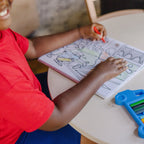 Jumbo 50-Page Kids' Coloring Pad - Space Sharks Sports and More