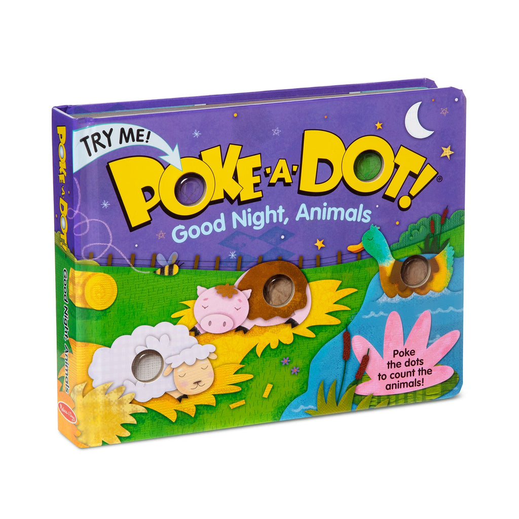 Poke-a-Dot: Good Night Animals Board Book