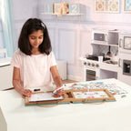Natural Play: Play Draw Create Reusable Drawing & Magnet Kit – Ocean