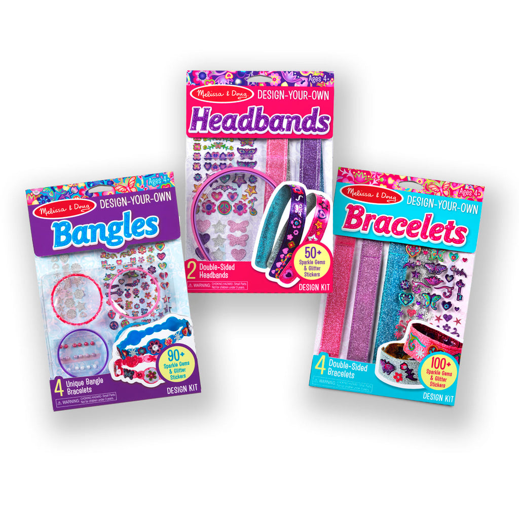DYO Accessories Bundle - Bracelets Headbands and Bangles