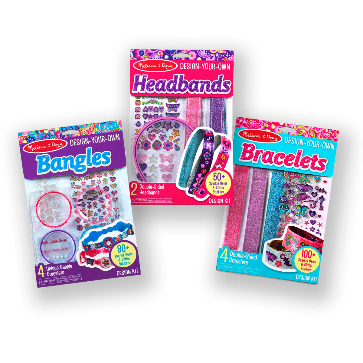 DYO Accessories Bundle - Bracelets Headbands and Bangles