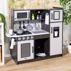 Wooden Chef's Kitchen - Charcoal