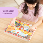 Happy Hens Push to Pop Puzzle