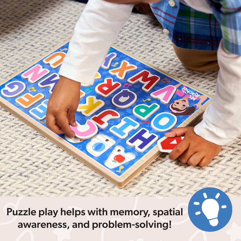 Ms. Rachel™Wooden Phonics Alphabet Sound Puzzle - 26 Pieces