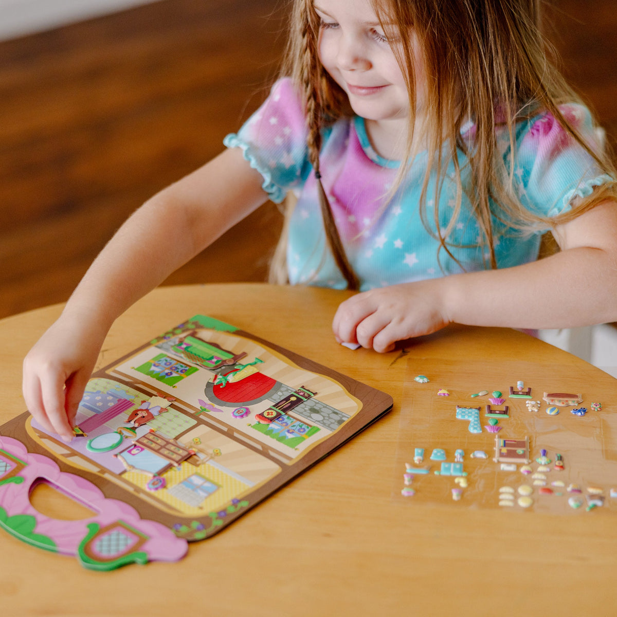 Puffy Sticker Play Set 3-Pack: On the Farm Safari Chipmunk House